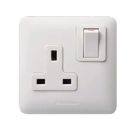 Switch Socket White 13A D 1221 | PANASONIC